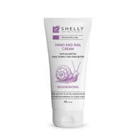Kremy i maski do rąk - Krem do rąk i paznokci z alantoiną, ekstraktem ze ślimaka i olejem shea Shelly 45 ml - miniaturka - grafika 1