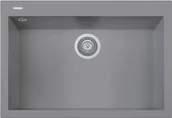 Zlewozmywaki - Zlew PLADOS ONE 7610 TITANIUM METAL (szary metalik 42) (ON761042) - miniaturka - grafika 1