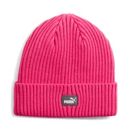 Czapki damskie - Czapka zimowa PUMA PUMA CLASSIC CUFF BEANIE 02482606 – Różowy - miniaturka - grafika 1