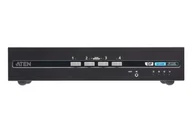 Przełączniki KVM - ATEN CS1144DP4 przełącznik KVM Czarny - miniaturka - grafika 1