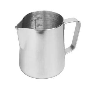 Rhinowares Dzbanek do spieniania mleka Stainless Steel Pro Pitcher srebrny 360 ml - Dzbanki i imbryki - miniaturka - grafika 1