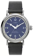 Zegarki męskie - Zegarek Timex TW2V71300 Standard 40mm Eco-Friendly Leather Strap - miniaturka - grafika 1