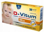 Witaminy i minerały - Oleofarm SP. Z O.O. D-Vitum 600 witamina D dla dzieci 6m+ 30 kapsułek twist-off 3419144 - miniaturka - grafika 1