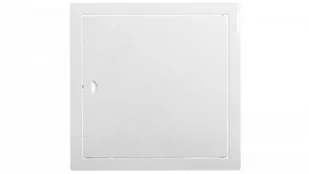 Drzwiczki rewizyjne metalowe 300x300mm białe DM91 - Drzwiczki i klapy rewizyjne - miniaturka - grafika 1