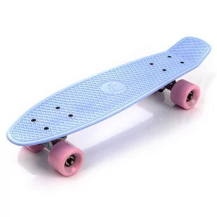 Meteor Deskorolka Fiszka Pennyboard Niebieski/Różowy/Srebrny (23657) - Deskorolki - miniaturka - grafika 1