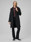 Płaszcze damskie - 4F Płaszcz membrana 8000 damski - czarny XXL - miniaturka - grafika 1