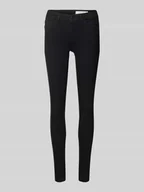 Spodnie damskie - Jeansy o kroju skinny fit z 5 kieszeniami model ‘BILLIE’ - miniaturka - grafika 1