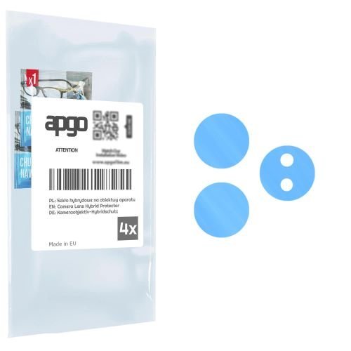 4x szkło hybrydowe na aparat obiektyw kamerę 9H do Realme GT Neo6 SE - apgo hybrid Camera Lens Protector