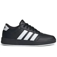 Buty dla dziewczynek - Buty dziecięce adidas Breaknet 3.0 JR8447 - czarne - miniaturka - grafika 1