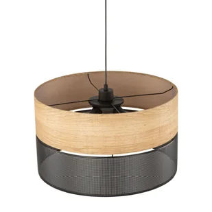 Designerska lampa z drewnem, regulowana wysokość TK 4798 z serii NICOL - Lampy sufitowe - miniaturka - grafika 5