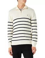 Bluzy męskie - GANT Bluza męska, kremowy, L - miniaturka - grafika 1