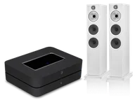 Zestawy stereo - Bluesound POWERNODE (czarny) + 603 S3 (biały) - miniaturka - grafika 1