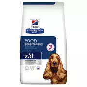 Sucha karma dla psów - Hills Prescription Diet Food Sensitivities Z/D Canine 3 kg - miniaturka - grafika 1