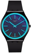 Zegarki męskie - Zegarek Swatch SS07B111 OBSIDIAN SHIMMER - miniaturka - grafika 1