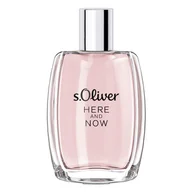 Wody i perfumy damskie - s.Oliver Here and Now Woman woda toaletowa spray 50ml - - miniaturka - grafika 1