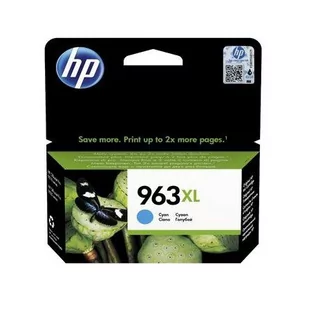 HP Tusz nr 963XL 3JA27AE Cyan 1,6K 3JA27AE 22,92ml - Dodatki do drukarek i skanerów - miniaturka - grafika 1