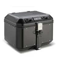 Kufry i sakwy motocyklowe - Givi DLM46B Trekker 46 Dolomiti aluminiowa walizka Monokey, czarna, 40 - miniaturka - grafika 1