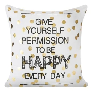 poszewka DEKORACYJNA CHP/DANI/B+ZŁOT 40X40/X2 - Poszewki na poduszki - miniaturka - grafika 1