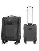 Walizki - Mała walizka podróżna S-030 L GRAFITOWY - miniaturka - grafika 1