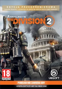 The Division 2 - Preorder Edition GRA XBOX ONE - Gry Xbox One - miniaturka - grafika 1