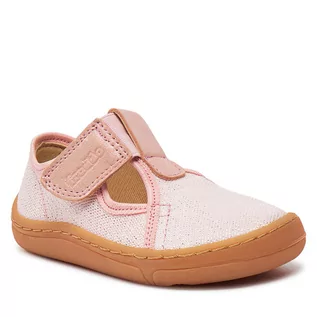 Buty dla dziewczynek - Tenisówki Froddo Barefoot Canvas T G1700380-3 M Pink Shine 3 - grafika 1