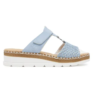 Klapki Rieker V1243-10 - Klapki i japonki damskie - miniaturka - grafika 1