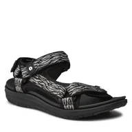 Sandały damskie - Hi-Tec Sandały Hanar SL-SS22-HT-03 Black/Grey - miniaturka - grafika 1