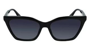 Okulary przeciwsłoneczne - KARL LAGERFELD Okulary przeciwsłoneczne damskie, Czarny, Rozmiar uniwersalny - grafika 1