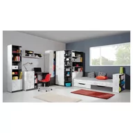 Zestawy mebli dla dzieci - Zestaw Mebli Młodzieżowych D Tablo Enigma Meblar Grafit, Enigma - miniaturka - grafika 1