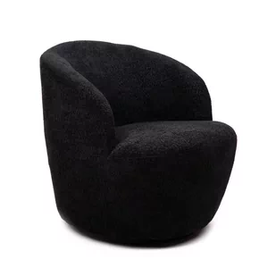 Fotel SVINGEN obrotowy czarny 65.5x77x69cm - Fotele - miniaturka - grafika 1