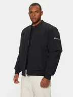 Kurtki męskie - Champion Kurtka bomber 220344 Czarny Regular Fit - miniaturka - grafika 1