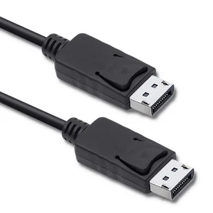 Qoltec Kabel DisplayPort v1.2 męski | DisplayPort v1.2 męski | 4K | 1m 50371 - Kable komputerowe i do monitorów - miniaturka - grafika 7
