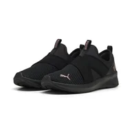 Sport OUTLET - Damskie wsuwane buty do biegania SOFTRIDE Harli PUMA Black Rose Gold Metallic - miniaturka - grafika 1