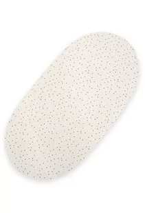 Prześcieradło Bawełniane Do Kosza Mojżesza Boho 75X35 Cm - Mini Gwiazdki Złote - Prześcieradła dla dzieci - miniaturka - grafika 1