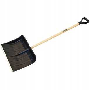 Łopata do śniegu z trzonkiem drewnianym 1400x470mm AGTECH GARDEN - Łopaty do śniegu - miniaturka - grafika 1