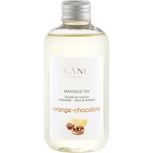 Kanu Nature Massage Oil olejek do masażu Czekolada i Pomarańcza 200ml - Olejki i świece do masażu - miniaturka - grafika 1