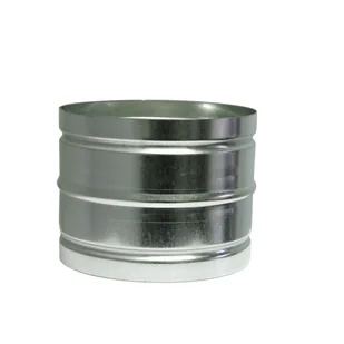 EQUATION Złączka ocynkowana 130 mm - Rury i kanały wentylacyjne - miniaturka - grafika 1