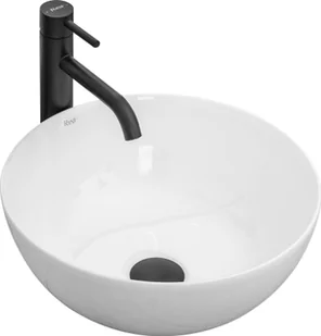 Umywalka Cersanit REA-U1878 UMYWALKA STELLA WHITE NABLATOWA 36CM REA // CE.REA.U-STELLA - Umywalki - miniaturka - grafika 1