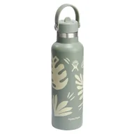 Butelki termiczne - Butelka termiczna unisex Hydro Flask STANDARD FLEX STRAW 622ML zielona S21CFS377P - miniaturka - grafika 1