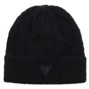 Czapka Beanie AW5210 POL01 Black (GU634-a) Guess - Czapki damskie - miniaturka - grafika 1
