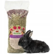 Karma dla gryzoni - Polskie siano sianko z płatkami róży Vitapol 800g - miniaturka - grafika 1