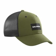 Czapki i chusty sportowe damskie - Czapka Salomon Trucker Grape Leaf / Deep Black - miniaturka - grafika 1