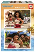 Puzzle - Educa, Puzzle Vaiana 2, 2 x 100 el. - miniaturka - grafika 1