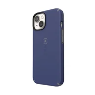 Etui i futerały do telefonów - Speck CandyShell Pro + MagSafe - Etui iPhone 14 / iPhone 13 z powłoką MICROBAN (Prussian Blue / Cloudy Grey) - miniaturka - grafika 1