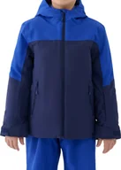 Kurtki narciarskie - Kurtka narciarska dla chłopca 4F M0821 granatowa 4FJWAW25TTJAM0821 31S 140cm - miniaturka - grafika 1