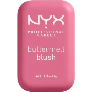 NYX PROFESSIONAL MAKEUP BUTTERMELT RÓŻ DO POLICZKÓW W KOMPAKCIE 06 FOR THE BUTTA 5G - Róże do policzków - miniaturka - grafika 1