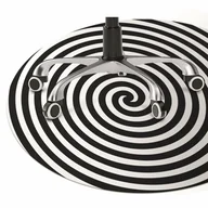 Podnóżki, podpórki, podkładki - Podkładka pod krzesło obrotowe Spirala fi100 cm - miniaturka - grafika 1