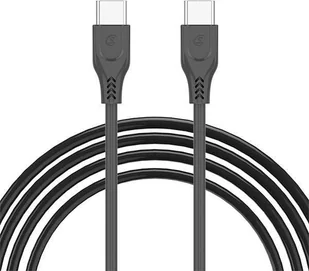 Kabel USB Somostel USB-C - USB-C 2 m Czarny - Kable USB - miniaturka - grafika 1
