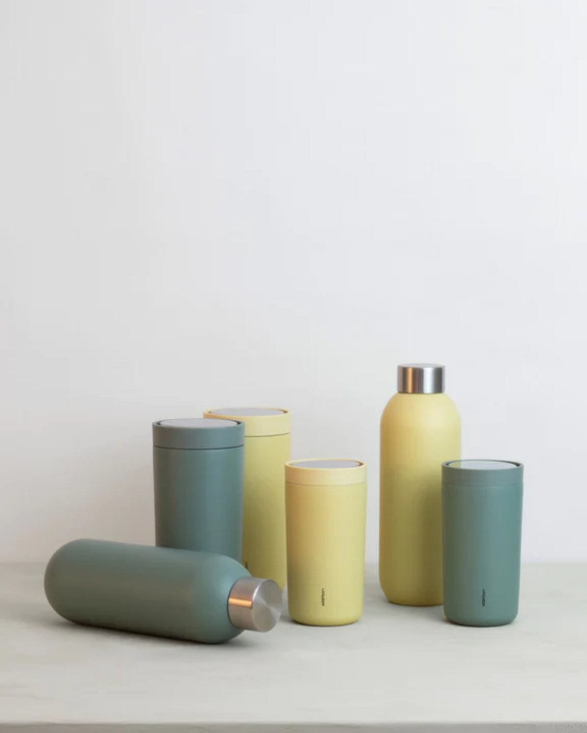 Stelton - Dzbanek próżniowy To Go Click 0,2 l, żółty łagodny