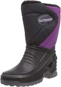Buty dla dziewczynek - BECK Outdoor buty dziecięce z półcholewką, uniseks, Fioletowy liliowy 13, 35 EU - miniaturka - grafika 1